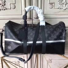 Louis Vuitton M43414 KeepAll Bandouliere 55 Monogram Eclipse Flash