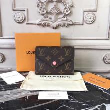 AAA Louis Vuitton M62360 Victorine Wallet Monogram Corail LV2283