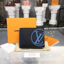 Louis Vuitton M67766 Multiple Wallet Taurillon Leather Initials