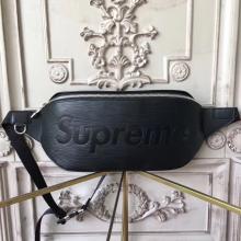 AAA Louis Vuitton X Supreme Bumbag Epi Black M53418