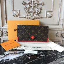 Louis Vuitton M64585 Flore Wallet Monogram Canvas Cherry